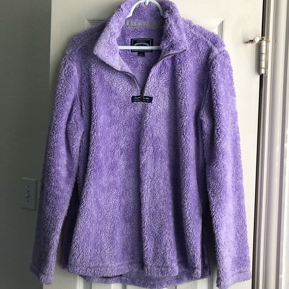 lauren james linden sherpa pullover